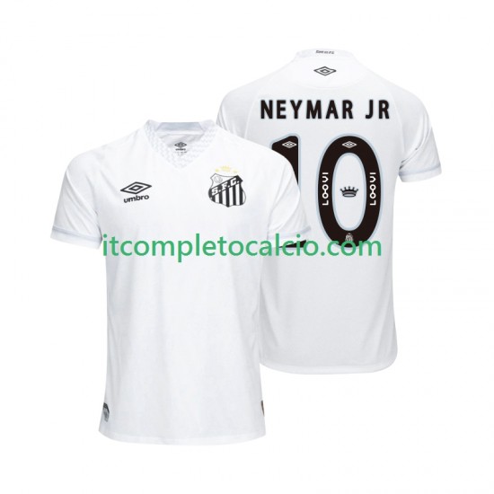 Maglia Santos FC NEYMAR JR 10 Divisa Home 2025-2026 Manica Corta ,Uomo