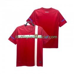 Maglia Serbia Retro Divisa Home 2010 Manica Corta ,Uomo