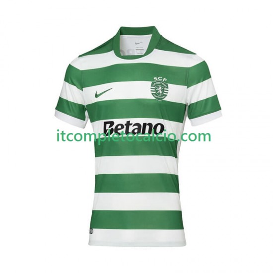 Maglia Sporting CP Divisa Home 2025-2026 Manica Corta ,Uomo