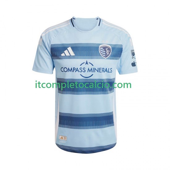 Maglia Sporting Kansas City Divisa Home 2025-2026 Manica Corta ,Uomo