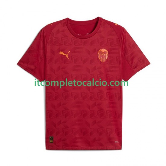 Maglia Valencia CF Divisa Away 2025-2026 Manica Corta ,Uomo