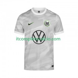 Maglia VfL Wolfsburg Divisa Away 2025-2026 Manica Corta ,Uomo