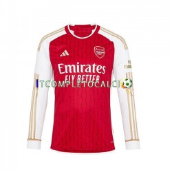 Maglia Arsenal Divisa Home 2023-2024 Manica Lunga ,Uomo