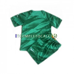 Maglia Atlético Madrid Portiere Divisa Away 2023-2024 Manica Corta ,Bambino