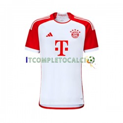 Maglia FC Bayern München Alphonso Davies 19 Divisa Home 2023-2024 Manica Corta ,Uomo