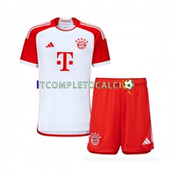 Maglia FC Bayern München Divisa Home 2023-2024 Manica Corta ,Bambino