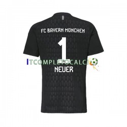 Maglia FC Bayern München Manuel Neuer 1 Portiere Divisa Home 2023-2024 Manica Corta ,Uomo