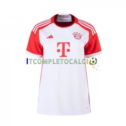 Maglia FC Bayern München Divisa Home 2023-2024 Manica Corta ,Donna