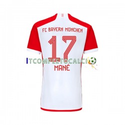 Maglia FC Bayern München Sadio Mane 17 Divisa Home 2023-2024 Manica Corta ,Uomo