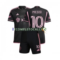 Maglia Inter Miami Lionel Messi 10 Divisa Away 2023 Manica Corta ,Bambino