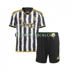 Maglia Juventus Divisa Home 2023-2024 Manica Corta ,Bambino