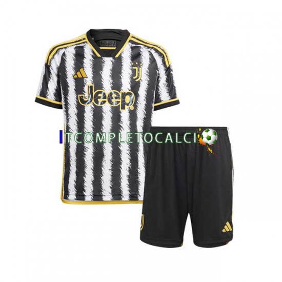 Maglia Juventus Divisa Home 2023-2024 Manica Corta ,Bambino