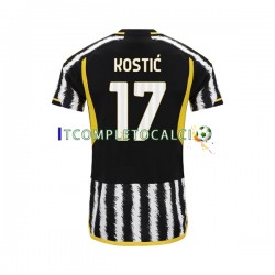 Maglia Juventus Filip Kostic 17 Divisa Home 2023-2024 Manica Corta ,Uomo