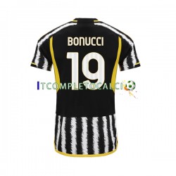 Maglia Juventus Leonardo Bonucci 19 Divisa Home 2023-2024 Manica Corta ,Uomo