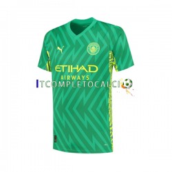 Maglia Manchester City Portiere Divisa Home 2023-2024 Manica Corta ,Uomo