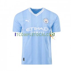 Maglia Manchester City Phil Foden 47 Divisa Home 2023-2024 Manica Corta ,Uomo