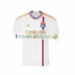 Maglia Olympique Lyonnais Divisa Home 2023-2024 Manica Corta ,Uomo