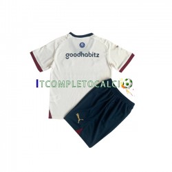 Maglia PSV Eindhoven Divisa Away 2023-2024 Manica Corta ,Bambino