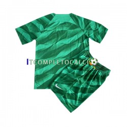 Maglia Paris Saint-Germain Portiere Divisa Home 2023-2024 Manica Corta ,Bambino