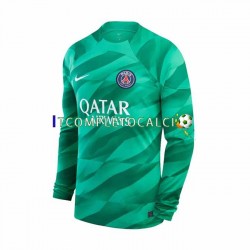 Maglia Paris Saint-Germain Portiere Divisa Home 2023-2024 Manica Lunga ,Uomo