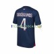 Maglia Paris Saint-Germain Sergio Ramos 4 Divisa Home 2023-2024 Manica Corta ,Uomo
