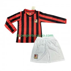 Maglia AC Milan 125th Anniversary Divisa Home 2024-2025 Manica Lunga ,Bambino