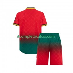 Maglia AC Milan Portiere Quarto Divisa 2024-2025 Manica Corta ,Bambino