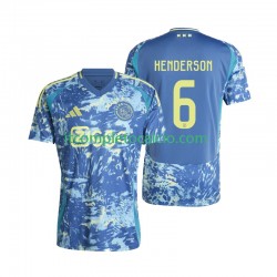 Maglia AFC Ajax Henderson 6 Divisa Away 2024-2025 Manica Corta ,Uomo