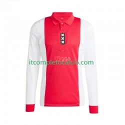 Maglia AFC Ajax Anniversary Divisa Home 2024-2025 Manica Lunga ,Uomo