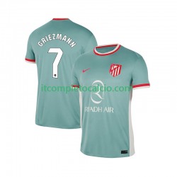 Maglia Atlético Madrid Antoine Griezmann 7 Divisa Away 2024-2025 Manica Corta ,Uomo