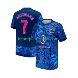 Maglia Atlético Madrid Antoine Griezmann 7 Terza Divisa 2024-2025 Manica Corta ,Uomo