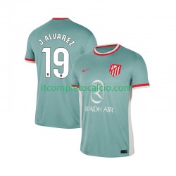 Maglia Atlético Madrid Julian Alvarez 19 Divisa Away 2024-2025 Manica Corta ,Uomo