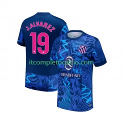 Maglia Atlético Madrid Julian Alvarez 19 Terza Divisa 2024-2025 Manica Corta ,Uomo