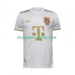 Maglia FC Bayern München 125th Anniversary Divisa Home 2024-2025 Bianco Manica Corta ,Uomo