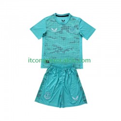 Maglia Everton Portiere Divisa Away 2024-2025 Manica Corta ,Bambino