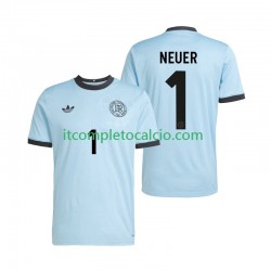 Maglia Germania Manuel Neuer 1 Anniversary Portiere Divisa Home 2025 Manica Corta ,Uomo