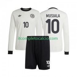 Maglia Germania Jamal Musiala 10 ANVERSARY Divisa Home 2025 Manica Lunga ,Bambino