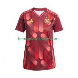 Maglia Germania Divisa Away 2025 Manica Corta ,Donna