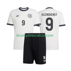 Maglia Germania Tim Kleindienst 9 ANVERSARY Divisa Home 2025 Manica Corta ,Bambino