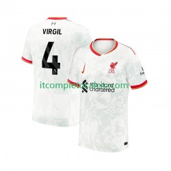 Maglia Liverpool VIRGIL 4 Terza Divisa 2024-2025 Manica Corta ,Uomo