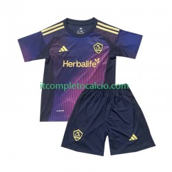 Maglia Los Angeles Galaxy Divisa Away 2025 Manica Corta ,Bambino