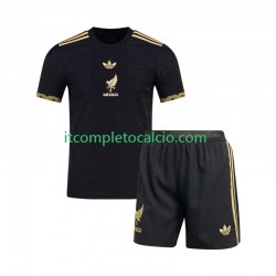 Maglia Messico Gold Cup Divisa Home 2025 Manica Corta ,Bambino