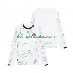 Maglia Portogallo Divisa Away 2025 Manica Lunga ,Uomo