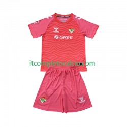 Maglia Real Betis Portiere Quarto Divisa 2024-2025 Manica Corta ,Bambino