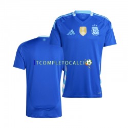Maglia Argentina Divisa Away 2024 Copa America Manica Corta ,Uomo