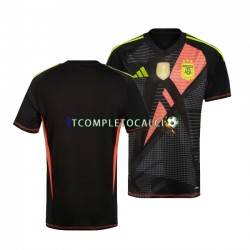 Maglia Argentina Portiere Divisa Home 2024 Copa America Manica Corta ,Uomo