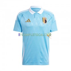 Maglia Belgio Divisa Away Euro 2024 Manica Corta ,Uomo