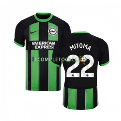 Maglia Brighton Hove Albion Mitoma 22 Divisa Away 2023-2024 Manica Corta ,Uomo