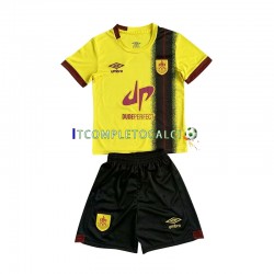 Maglia Burnley Divisa Away 2023-2024 Manica Corta ,Bambino