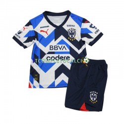 Maglia CF Monterrey Terza Divisa 2023-2024 Manica Corta ,Bambino